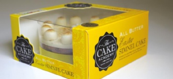  cupcake paper packaging box with clear window	