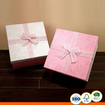  High quality rigid cardboard cake box	