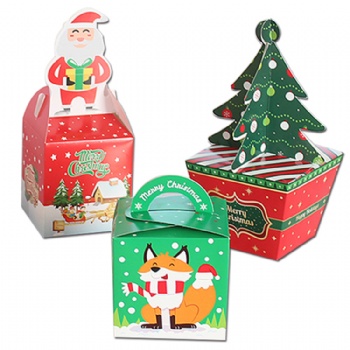  Food grade small Christmas Gift Cake Box	