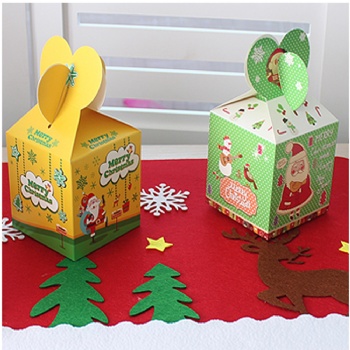  Food grade small Christmas Gift Cake Box	