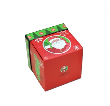  Ivory Christmas Cupcake paper box	