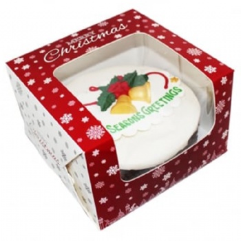  Christmas Cupcake Cardboard Rigid paper box	