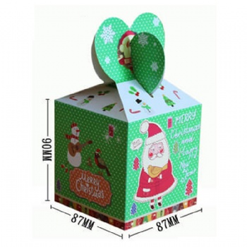 Food Grade Christmas Cupcake box