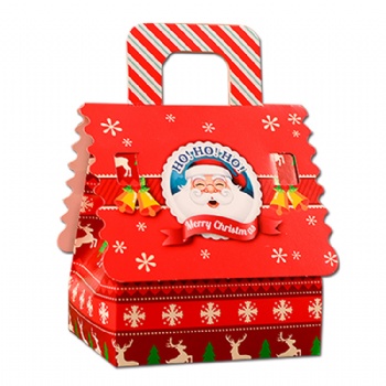  House Shape Decorative Christmas Gift Cake Box	