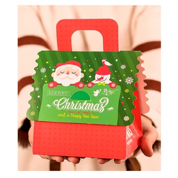  House Shape Decorative Christmas Gift Cake Box	