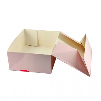  Folding Coated Paper Baking Cake Box	