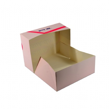  Folding Coated Paper Baking Cake Box	