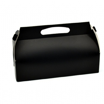  Black card paper swill roll cake box	