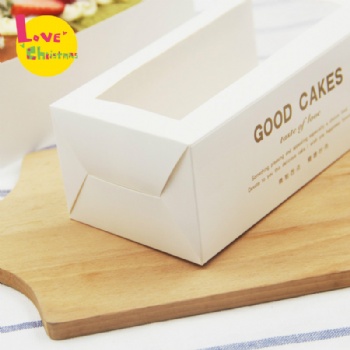  Christmas Baked Cake Roll Desert Window Drawer Box	