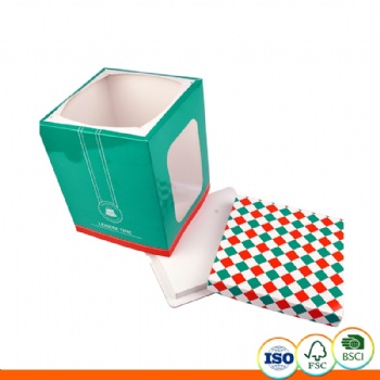  Special Cake Packaging Box with Clear Window	