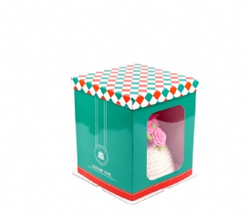  Special Cake Packaging Box with Clear Window	