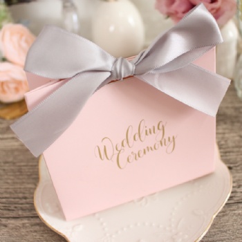  Beautiful Paper Candy Box with Ribbon	