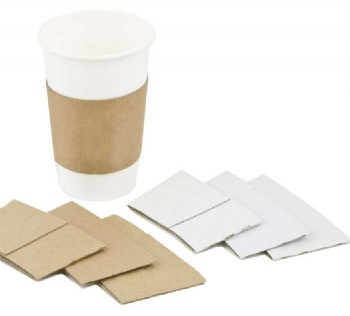 Kraft Paper Coffee Cup Sleeve