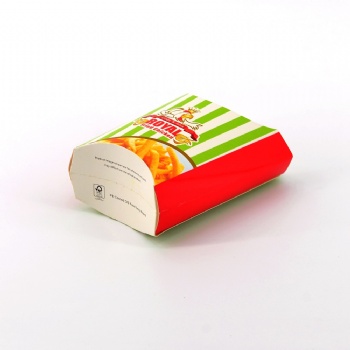  French Fried Paper Packaging Box	