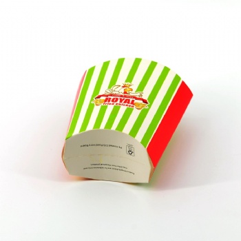  French Fried Paper Packaging Box	