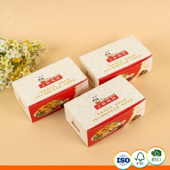  Fried Fast Food Disposable Paper Box	