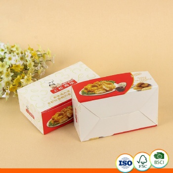  Fried Fast Food Disposable Paper Box	