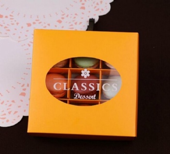  9pcs Macaroon Paper Box	