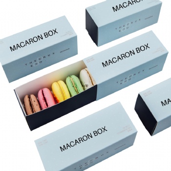  Macaroon Desert Packaging Box	