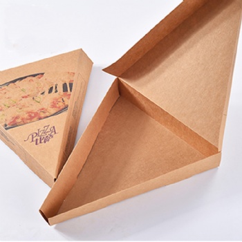  Kraft Paper Cheap Pizza Slice Box	