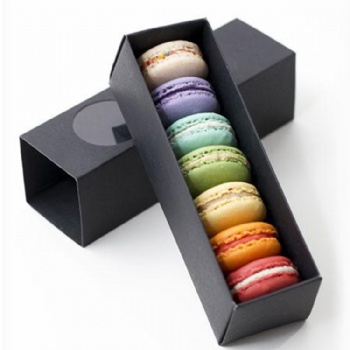  Macaroon Gift Boxes Set With Clear Window	