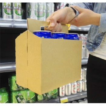  Kraft Paper Beer Can Holder	