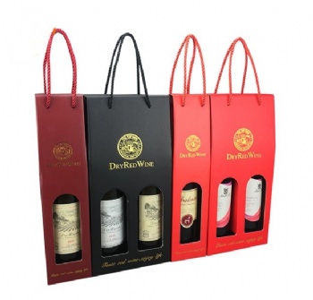  Wine Bottle Folding Packaging Box	