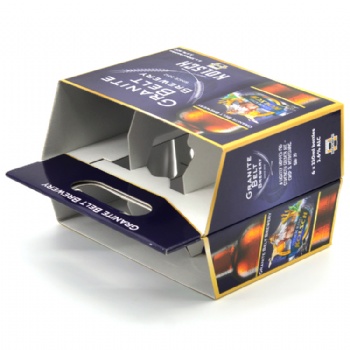  Printed Wine Corrugated carrier Box	