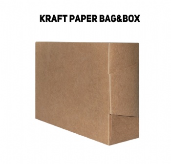  Brown Kraft Take Away Food Packaging Box	