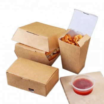 Fast Food Kraft Paper Box