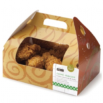  Fast Food Kraft Paper Box	