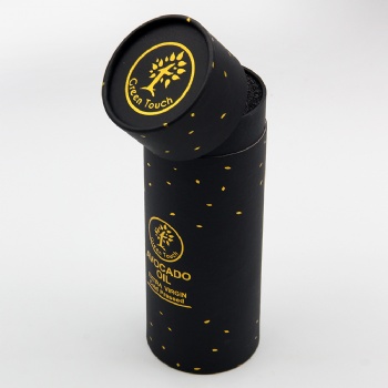  Cylinder Wine Tube Box with Foam Inside	