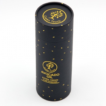  Cylinder Wine Tube Box with Foam Inside	