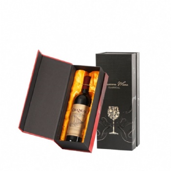  Magnetic Closure Rigid Wine Box	