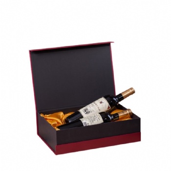  Magnetic Closure Rigid Wine Box	