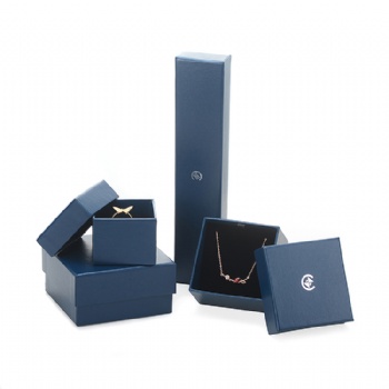 Paper Jewelry Box Set with Velvet Insert