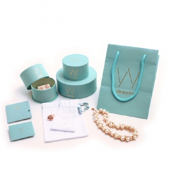 Jewelry Cardboard Round Box Set