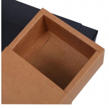  Kraft Paper Drawer Pendant Box	